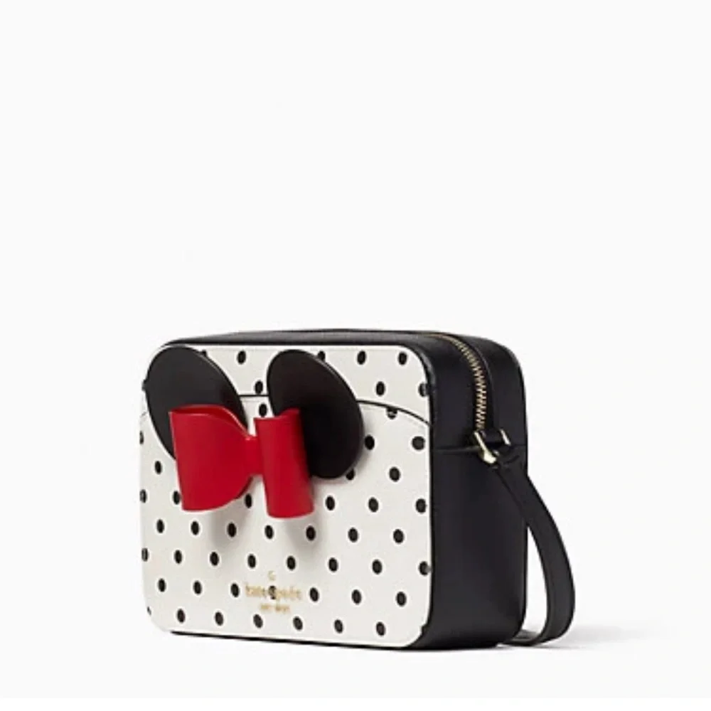 disney x kate spade new york other minnie mouse camera bag - Picture 2 of 16